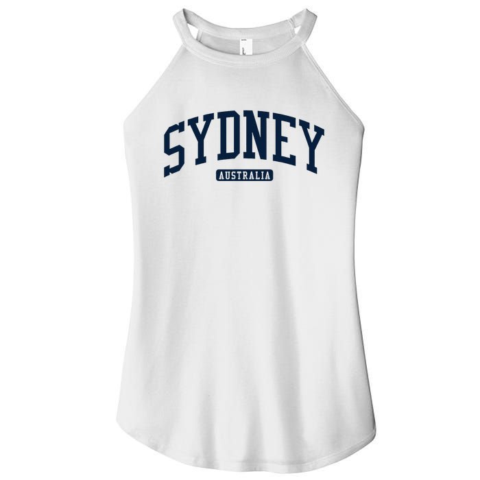 Sydney Australia College University Style Women's Perfect Tri Rocker Tank