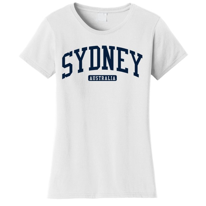 Sydney Australia College University Style Women's T-Shirt