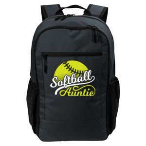 Softball Aunt Coach Softball Auntie Meaningful Gift Daily Commute Backpack