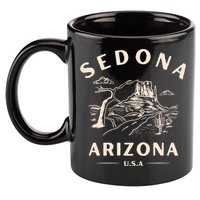 Sedona Arizona Cactus Sunset Desert 11oz C Handle Ceramic Mug