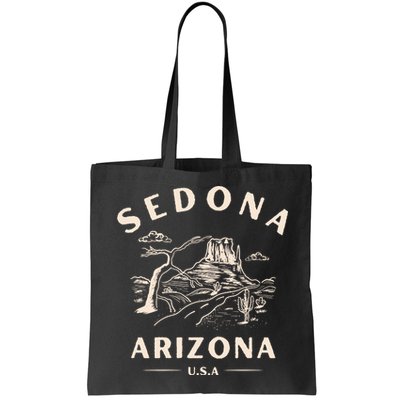 Sedona Arizona Cactus Sunset Desert Bag