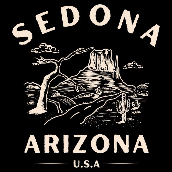 Sedona Arizona Cactus Sunset Desert Tank Top