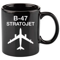 Strategic Air Command B-47 Stratojet SAC Cold War 11oz C Handle Ceramic Mug