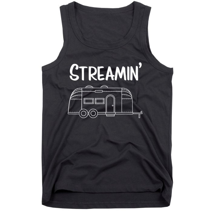 Streamin' Airstream Camping Tank Top