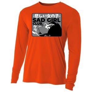 Sad Girl Club Anime Cooling Performance Long Sleeve Crew