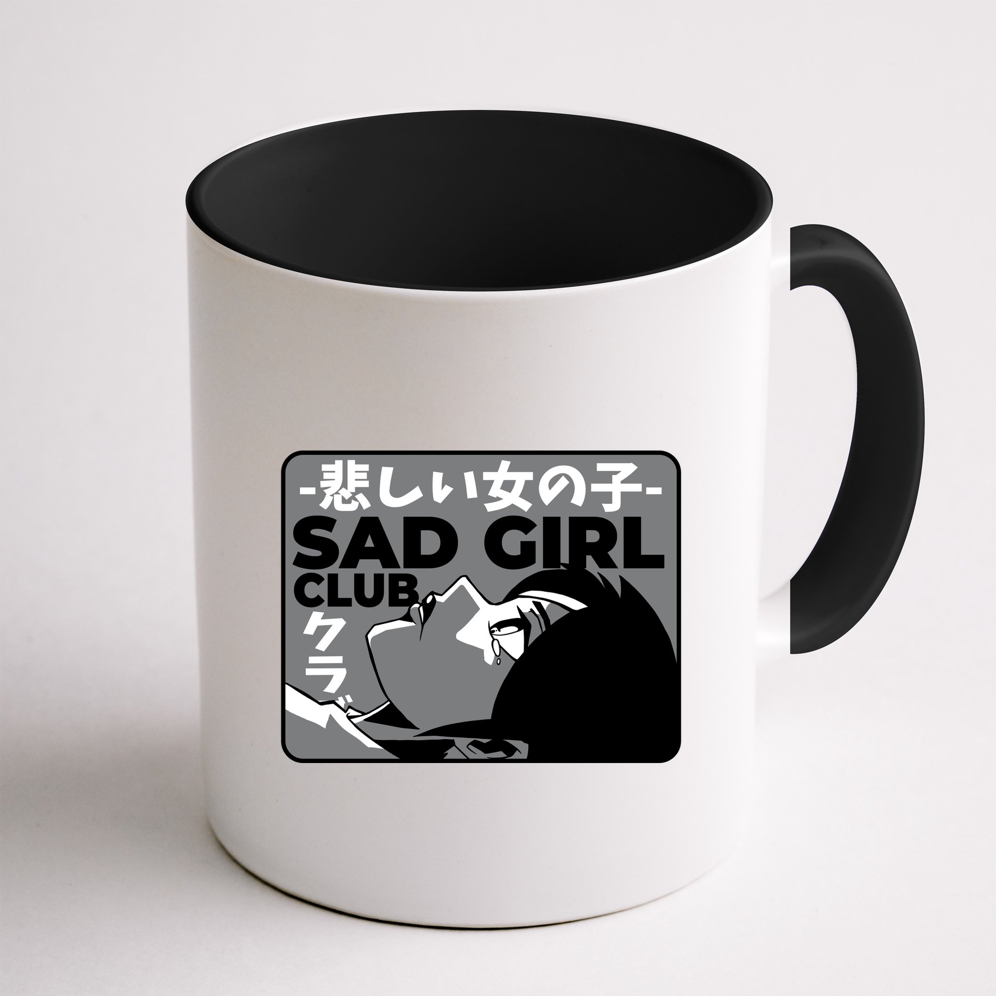 Sad Girl Club Anime Mug