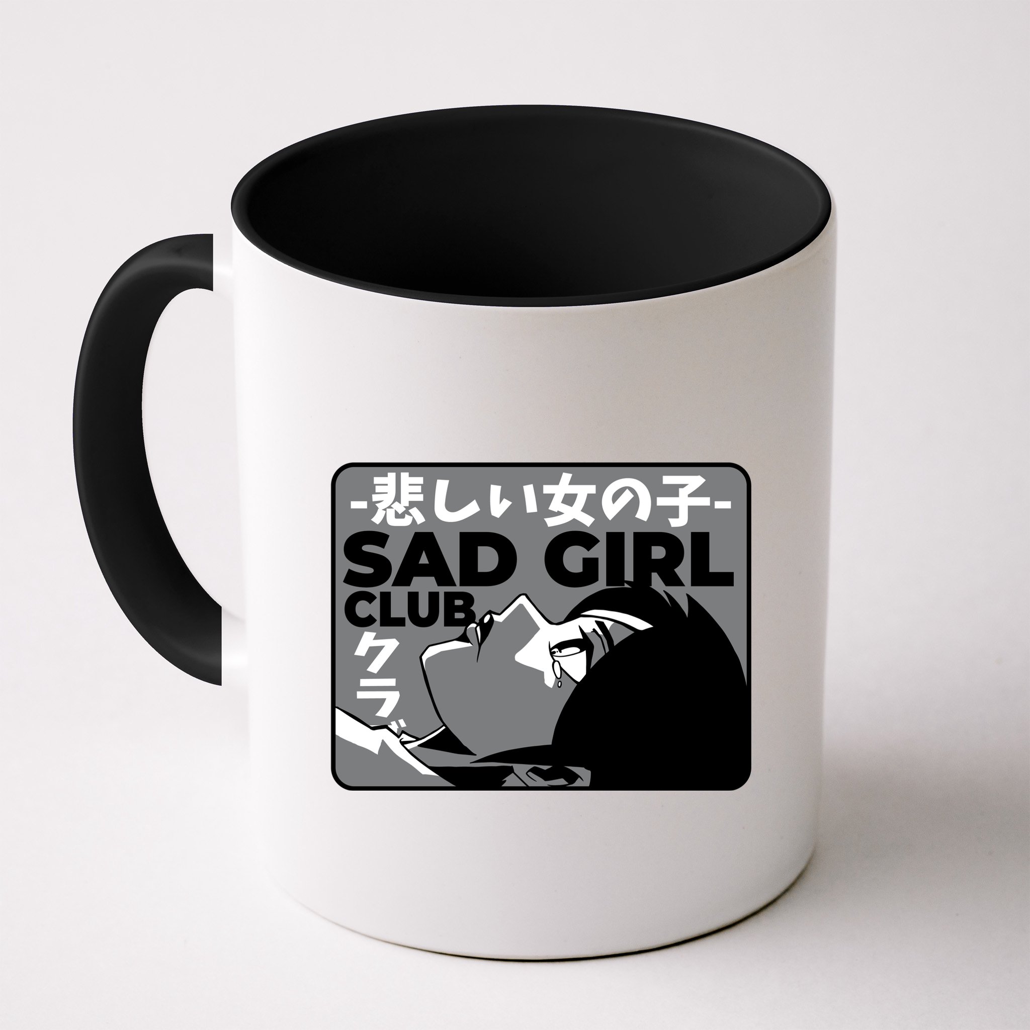 Sad Girl Club Anime Mug