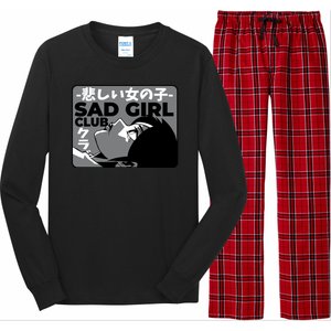 Sad Girl Club Anime Long Sleeve Pajama Set