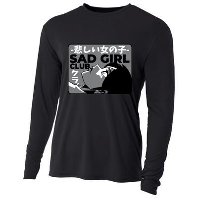 Sad Girl Club Anime Cooling Performance Long Sleeve Crew