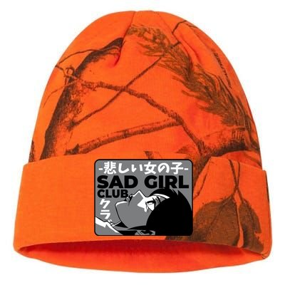 Sad Girl Club Anime Kati Licensed 12" Camo Beanie