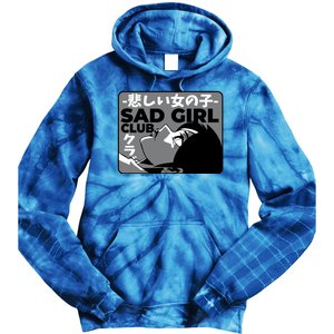 Sad Girl Club Anime Tie Dye Hoodie