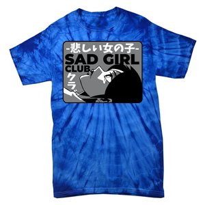 Sad Girl Club Anime Tie-Dye T-Shirt