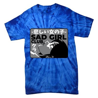 Sad Girl Club Anime Tie-Dye T-Shirt