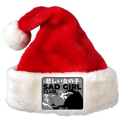 Sad Girl Club Anime Premium Christmas Santa Hat