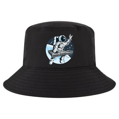 Space Astronaut Dj Disc Jockey Dancing Graphic Cool Designs Funny Gift Cool Comfort Performance Bucket Hat