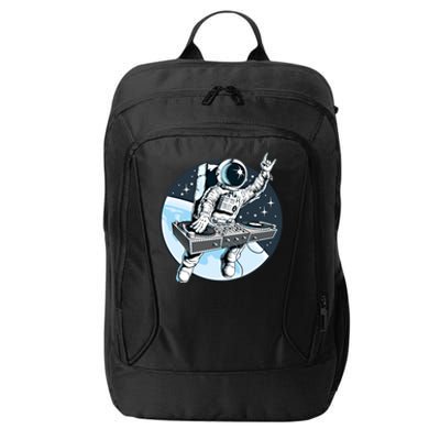 Space Astronaut Dj Disc Jockey Dancing Graphic Cool Designs Funny Gift City Backpack