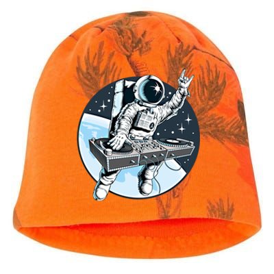 Space Astronaut Dj Disc Jockey Dancing Graphic Cool Designs Funny Gift Kati - Camo Knit Beanie