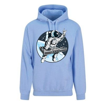 Space Astronaut Dj Disc Jockey Dancing Graphic Cool Designs Funny Gift Unisex Surf Hoodie