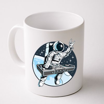 Space Astronaut Dj Disc Jockey Dancing Graphic Cool Designs Funny Gift Coffee Mug