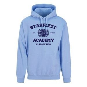 Starfleet Academy Distressed Unisex Surf Hoodie