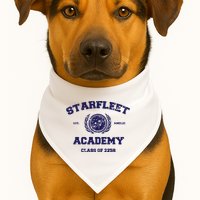 Starfleet Academy Distressed USA-Made Doggie Bandana
