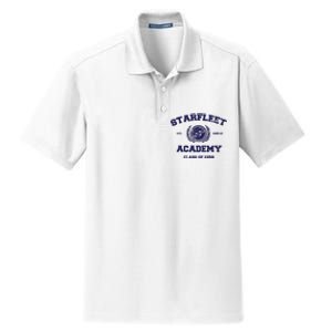 Starfleet Academy Distressed Dry Zone Grid Polo