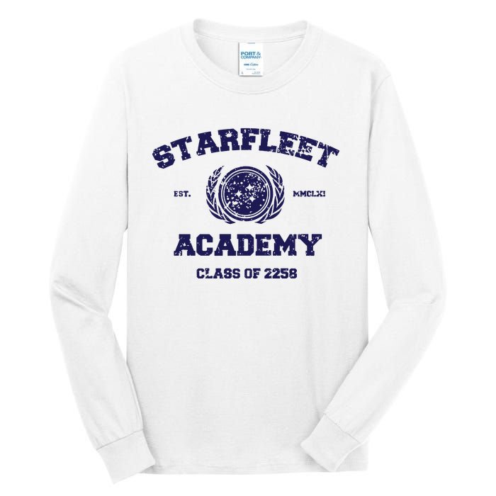 Starfleet Academy Distressed Tall Long Sleeve T-Shirt