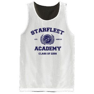 Starfleet Academy Distressed Mesh Reversible Basketball Jersey Tank