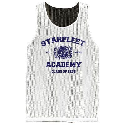 Starfleet Academy Distressed Mesh Reversible Basketball Jersey Tank