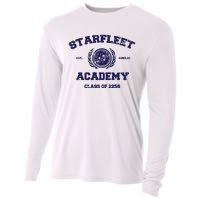 Starfleet Academy Distressed Cooling Performance Long Sleeve Crew