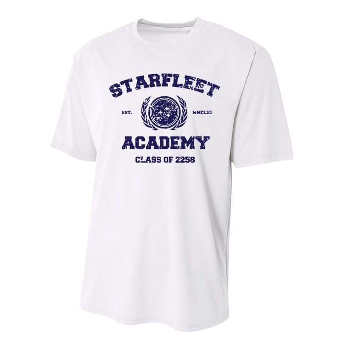 Starfleet Academy Distressed Performance Sprint T-Shirt