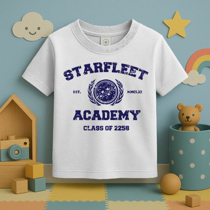 Starfleet Academy Distressed Toddler T-Shirt