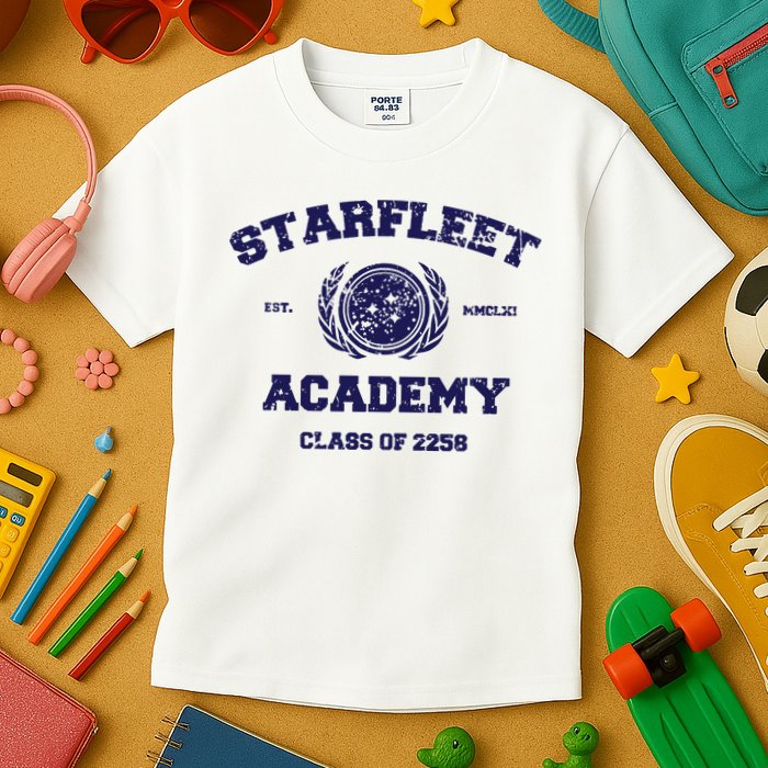 Starfleet Academy Distressed Kids T-Shirt