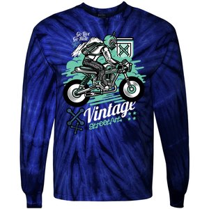 Street Art Design Tie-Dye Long Sleeve Shirt