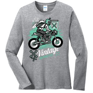 Street Art Design Ladies Long Sleeve Shirt