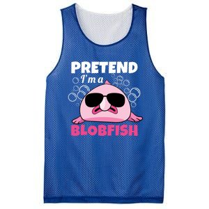 Sea Animal Deep Sea Fish Pretend Im A Blobfish Gift Mesh Reversible Basketball Jersey Tank