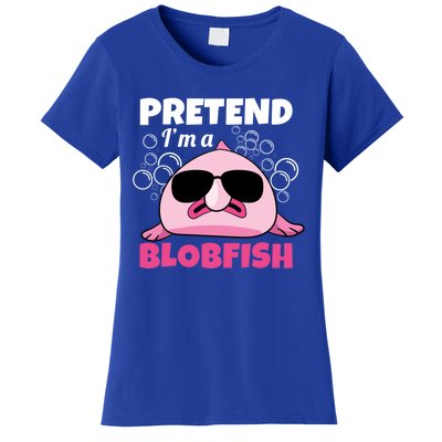 Sea Animal Deep Sea Fish Pretend Im A Blobfish Gift Women's T-Shirt