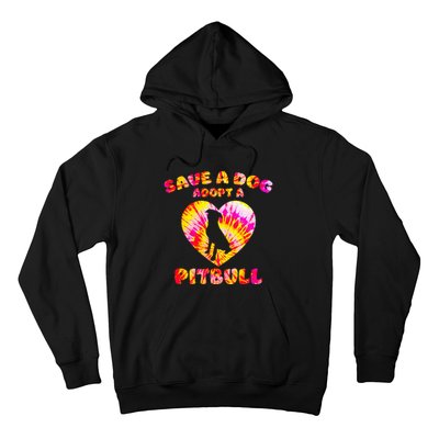 Save A Dog Adopt A Pitbull Cute Pittie Rescue Bully Owner Hoodie