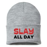 Slay All Day Sustainable Knit Beanie