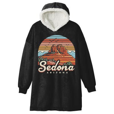 Sedona Arizona Desert Hooded Wearable Blanket