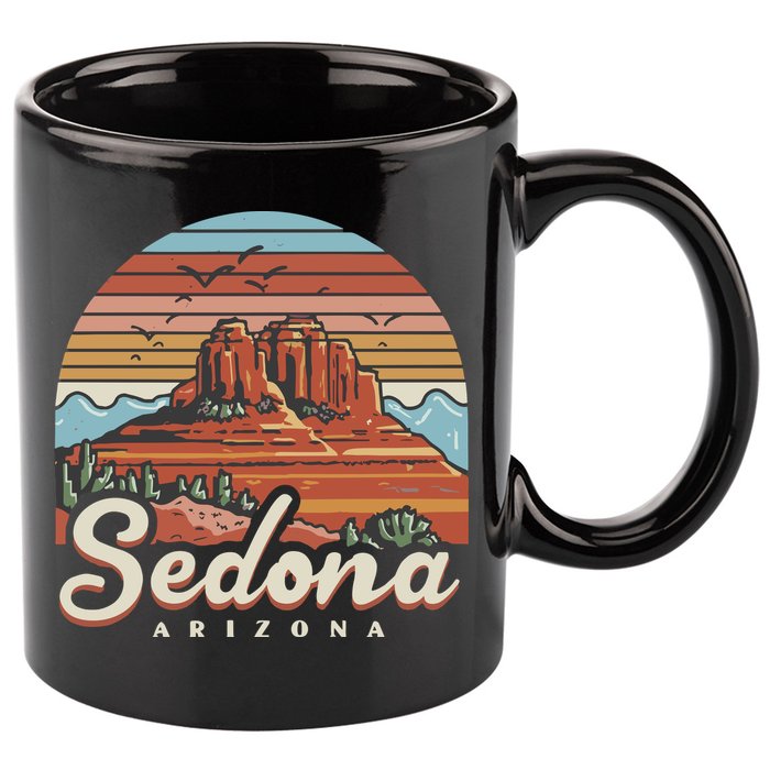 Sedona Arizona Desert 11oz C Handle Ceramic Mug