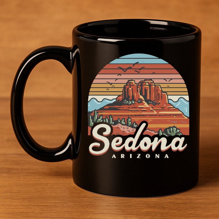 Sedona Arizona Desert 11oz C Handle Ceramic Mug