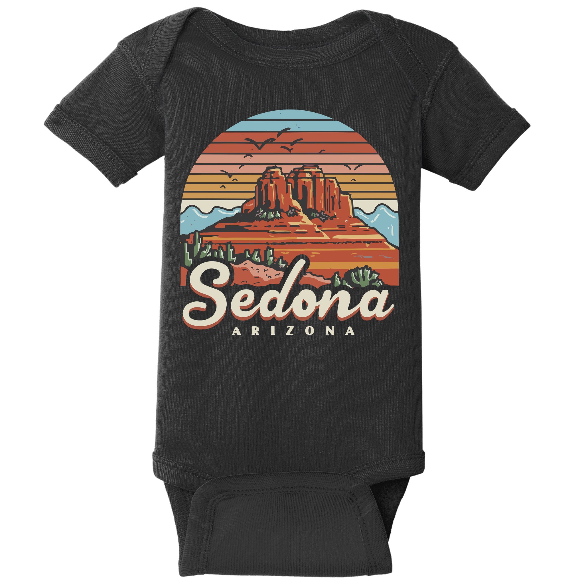 Sedona Arizona Desert Baby Bodysuit