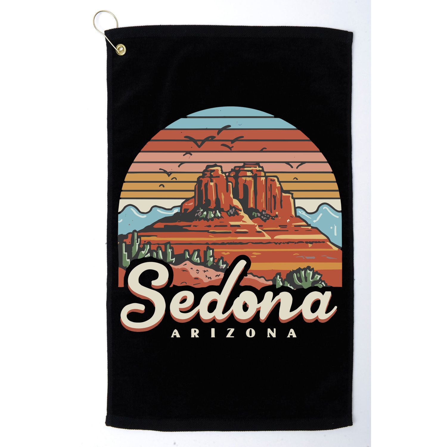 Sedona Arizona Desert Golf Towel