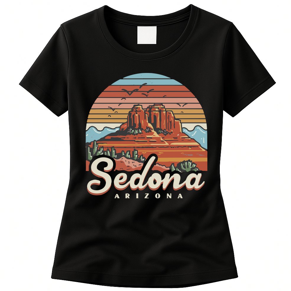 Sedona Arizona Desert Womens T-Shirt