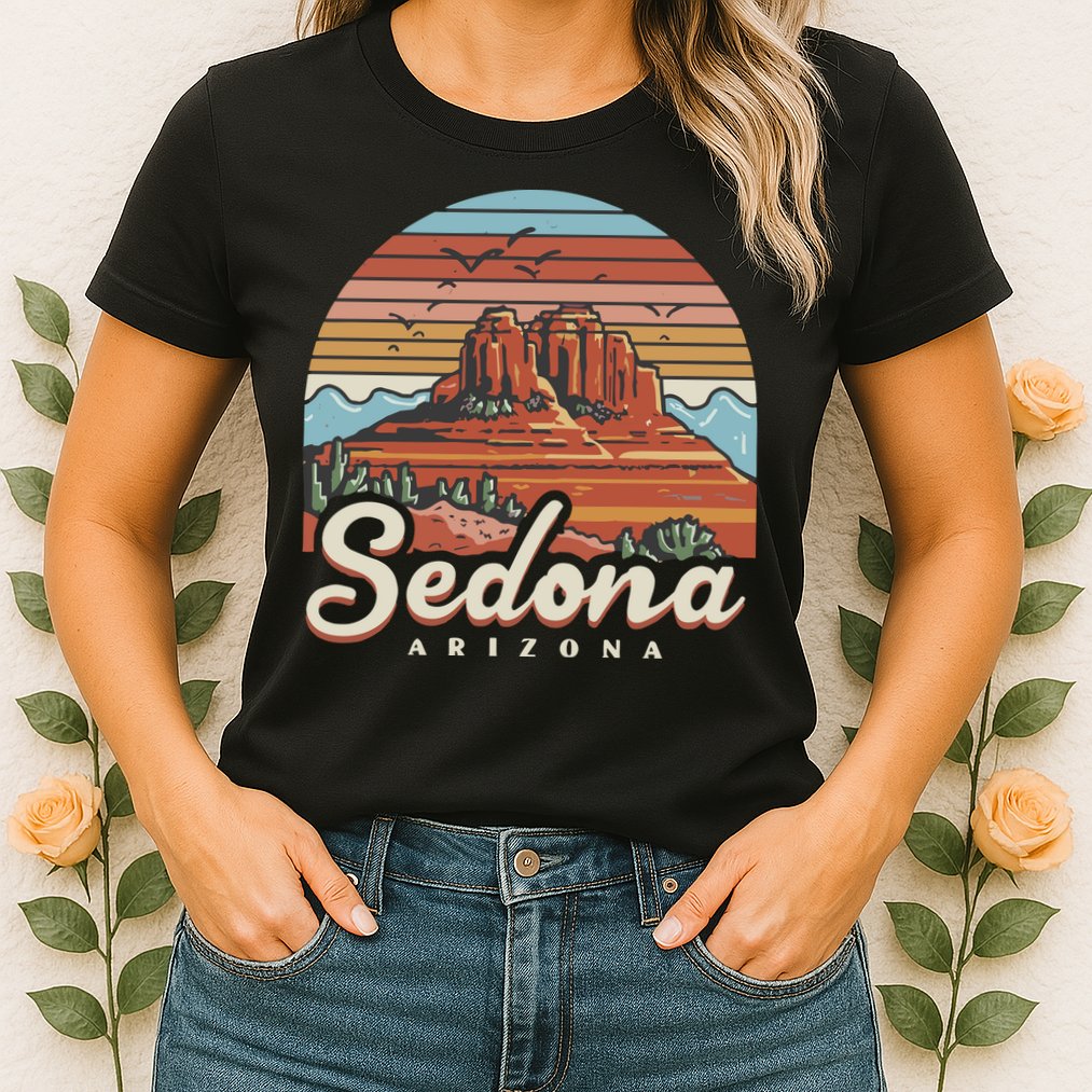 Sedona Arizona Desert Womens T-Shirt