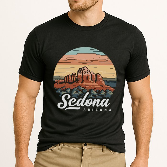 Sedona Arizona Desert Cooling Performance Crew T-Shirt