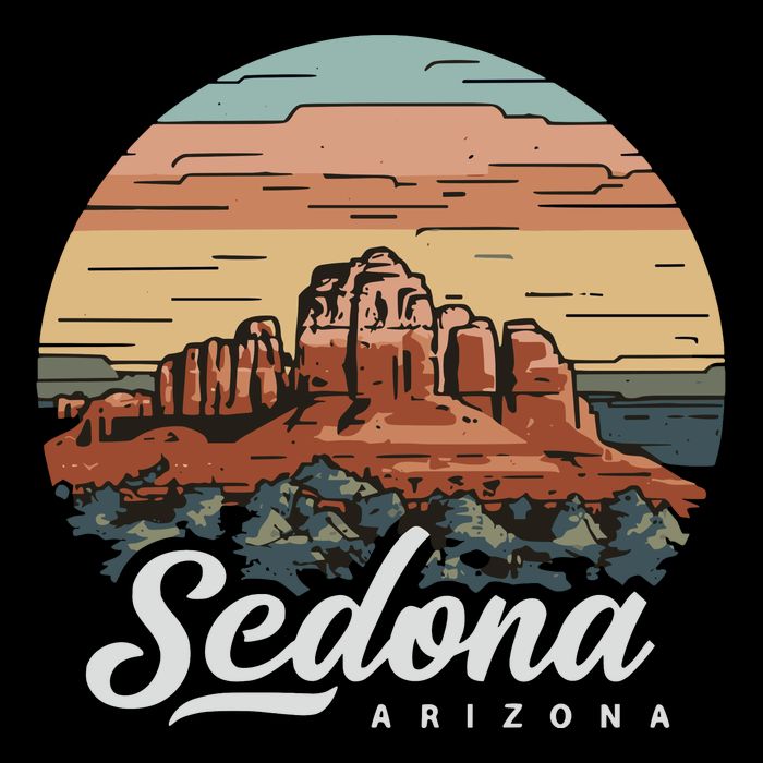 Sedona Arizona Desert Long Sleeve Shirt