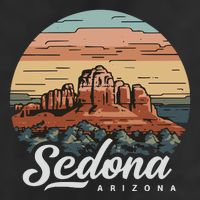 Sedona Arizona Desert Adult Drive Performance Visor