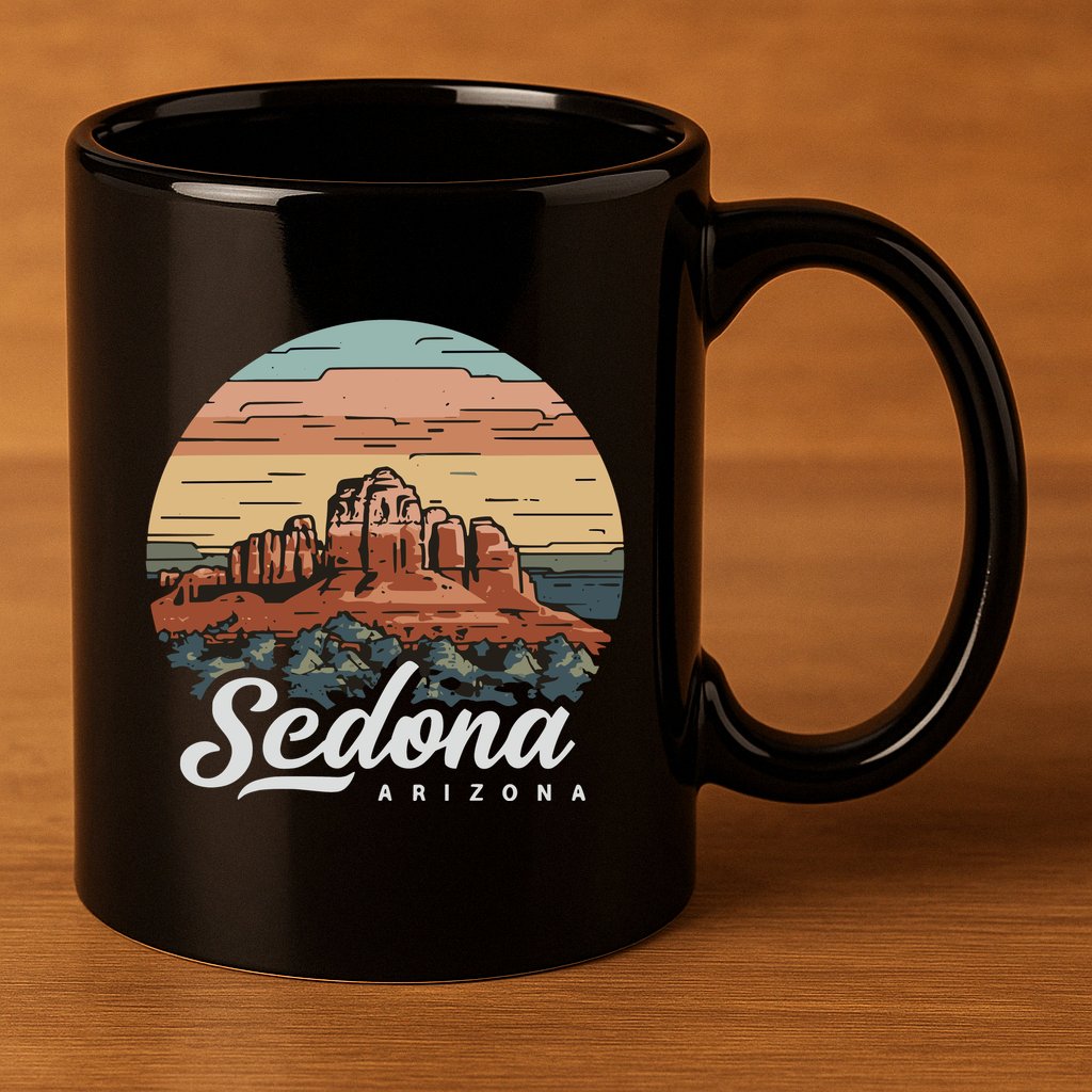 Sedona Arizona Desert 11oz C Handle Ceramic Mug